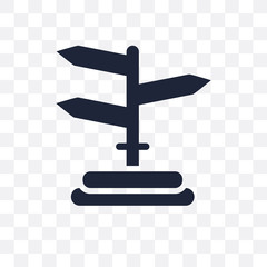 Signage transparent icon. Signage symbol design from Maps and locations collection.