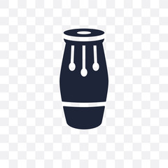 Conga transparent icon. Conga symbol design from Music collection.