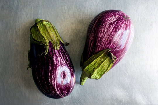 Close Up Of Eggplant