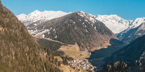 Beautiful alpine view near the Brenner - Austria