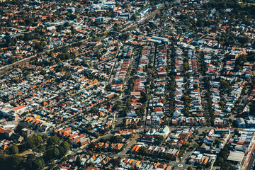 aerial view of the city Sydney, Australia