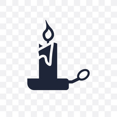 candle transparent icon. candle symbol design from Religion collection.