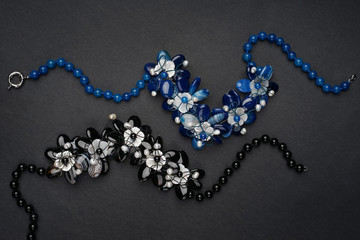 Natural gemstone jewelry