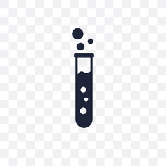 Test tube transparent icon. Test tube symbol design from Science collection. - 233821080