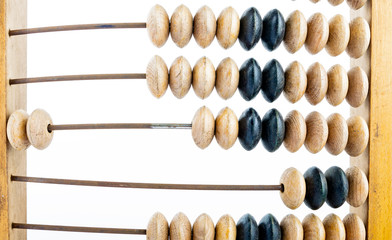 Wooden abacus