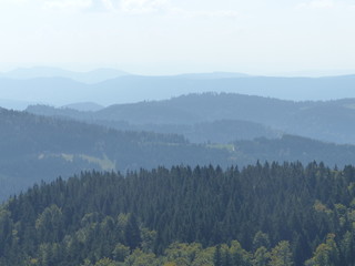 Landschaften an der Schwarzwaldhochstrasse