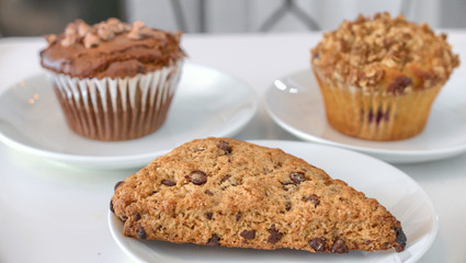 Vegan Chocolate Chip Scone