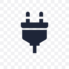 Obraz premium Plugin transparent icon. Plugin symbol design from User interface collection.