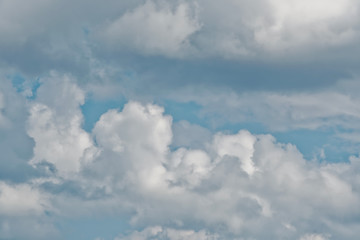 Fototapeta na wymiar Sky clouds, beautiful clouds movement on the sky