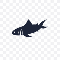 Shark transparent icon. Shark symbol design from Animals collection.