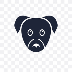 puppy transparent icon. puppy symbol design from Animals collection.