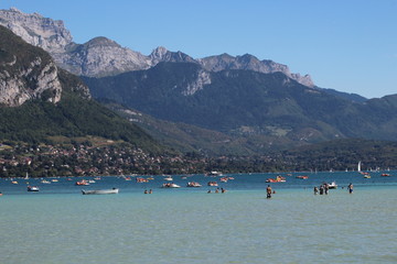 Obraz premium Lac d'Annecy - Haute Savoie - France