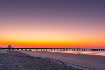 Sunrise at the dock