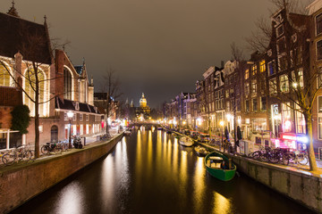 Fototapeta premium Amsterdam canals