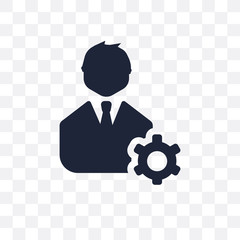 Management transparent icon. Management symbol design from Business collection.