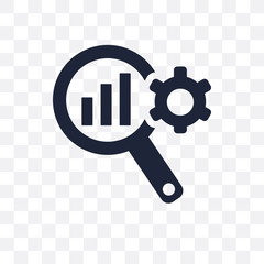 market Research transparent icon. market Research symbol design from Analytics collection.