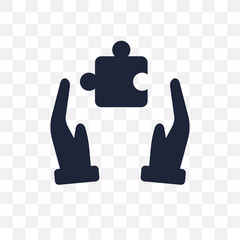 Solution transparent icon. Solution symbol design from Business collection.