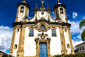 Church in Ouro Preto, MG