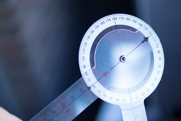 Goniometer movement medical instrument