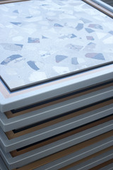 Kitchen bathroom tiles display