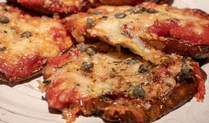 Pizzette di Melanzane