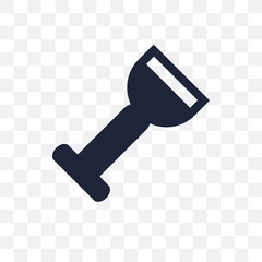 Bolster transparent icon. Bolster symbol design from Construction collection.