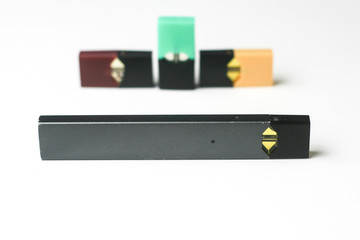 E-cigarette on white