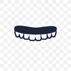 Mouth transparent icon. Mouth symbol design from Dentist collection.