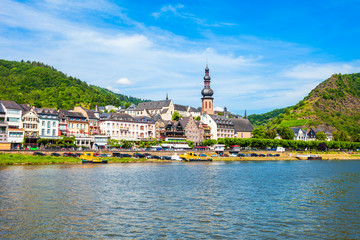 Obraz premium Cochem old town in Germany
