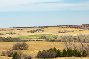 Fototapeta na wymiar Landscapes of South Dakota
