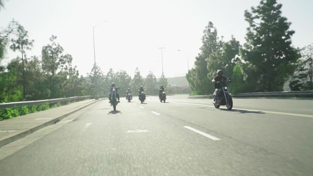 Crazy Harley Riding Pack does Wheelies