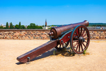 Old artillery cannon in Bonn