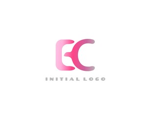 EC Initial Logo for your startup ventur