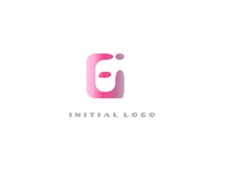 EI Initial Logo for your startup ventur