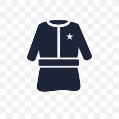 Costume transparent icon. Costume symbol design from Christmas collection.