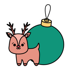 Christmas deer design