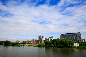 Fototapeta na wymiar North River Park landscape, China