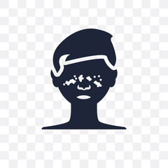 Leukemia transparent icon. Leukemia symbol design from Diseases collection.