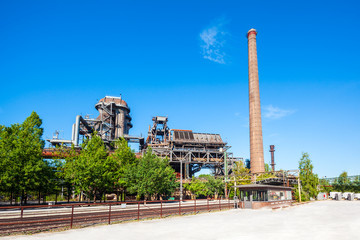 Fototapeta premium Landschaftspark industrial public park, Duisburg