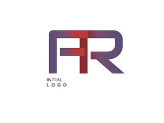 Obraz premium FR Initial Logo for your startup ventur