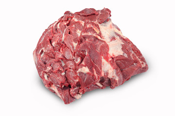 raw beef and pork meat