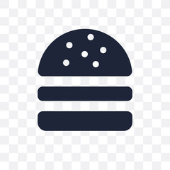 Cheese burger transparent icon. Cheese burger symbol design from Restaurant collection.