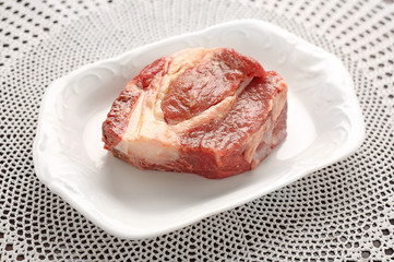 raw beef and pork meat