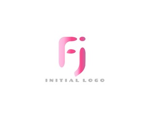  FJ Initial Logo for your startup venture