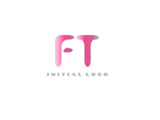  FT Initial Logo for your startup venture