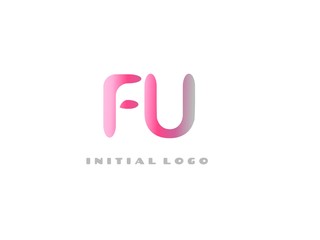  FU Initial Logo for your startup venture