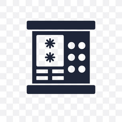 Security code transparent icon. Security code symbol design from Smarthome collection.