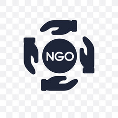 Ngo transparent icon. Ngo symbol design from Political collection.
