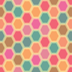 Obraz premium Retro seamless ornamental pattern