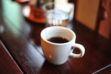 カフェのコーヒー